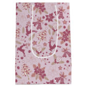 Christmas holidays ミディアムペーパーバッグ (裏面)