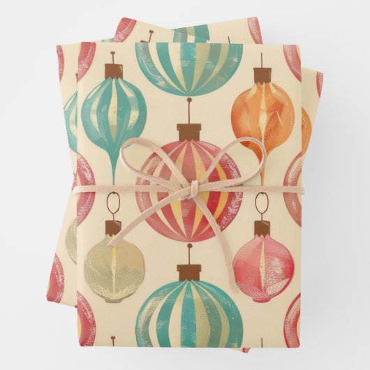 Christmas Holidays ラッピングペーパーシート (インサイチュ)