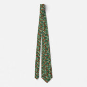 Christmas Holly Berry Neck Tie ネクタイ (裏面)