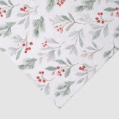 Christmas Holly Tissue Paper-Elegant Holiday 薄葉紙 (詳細)