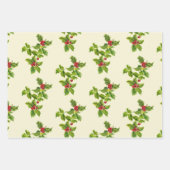 Christmas Holy INPAKPAPIER VEL ラッピングペーパーシート (正面3)