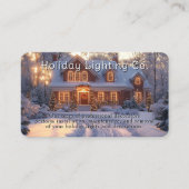 Christmas Home Lights Decorations 名刺 (正面)