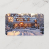 Christmas Home Lights Decorations 名刺 (裏面)