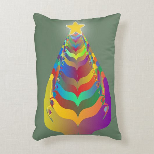 Christmas Hope and Togetherness アクセントクッション (正面(垂直))