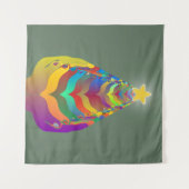 Christmas Hope and Togetherness タペストリー (正面(横))