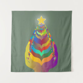 Christmas Hope and Togetherness タペストリー
