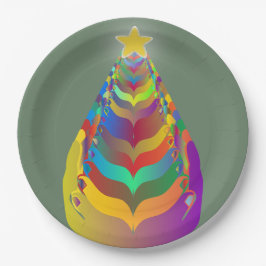 Christmas Hope and Togetherness ペーパープレート