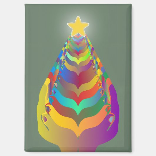 Christmas Hope and Togetherness マグネット (正面)