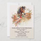 Christmas Horse シーズンカード (正面)