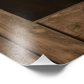 Christmas Horse In Stable Window フォトプリント (角)