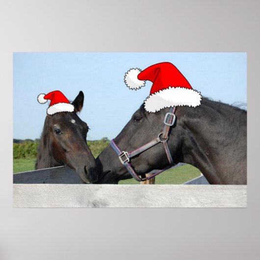 Christmas Horses ポスター (正面)