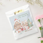 Christmas House Santa Elf's Tree Favor Bag フェイバーバッグ (封をした状態)