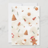 Christmas Housewarming Party Winter 招待状 (裏面)