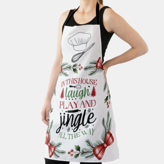 Christmas Humor エプロン (インサイチュ)