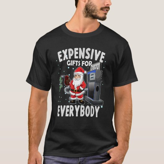 Christmas Humor  Santa Meme Expensive Tシャツ (正面)