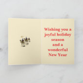 Christmas Humour Three Wise Men... As If カード (内部)