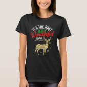 Christmas Hunting It's The Most Wonderful Time Dee Tシャツ (正面)
