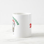 Christmas Husky Mug: Merry Woofmas コーヒーマグカップ (中央)