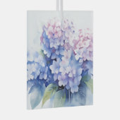 Christmas Hydrangea Glass Ornament ガラスオーナメント (正面右)