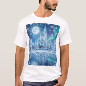Christmas Ice Castle – A Winter Fantasy Realm Tシャツ (正面)