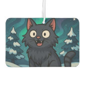 Christmas Icelandic Yule Cat  カーエアーフレッシュナー (裏面)