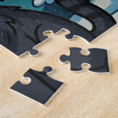 Christmas Icelandic Yule Cat  ジグソーパズル (側面)