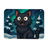 Christmas Icelandic Yule Cat  マグネット (横)