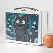 Christmas Icelandic Yule Cat  メタルランチボックス (インサイチュ)