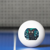 Christmas Icelandic Yule Cat  卓球ボール (ネット)