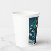 Christmas Icelandic Yule Cat  紙コップ (右)