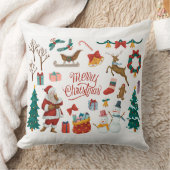 Christmas Icon クッション (ブランケット)