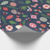 Christmas Icons Wrapping Paper  ラッピングペーパー (角)