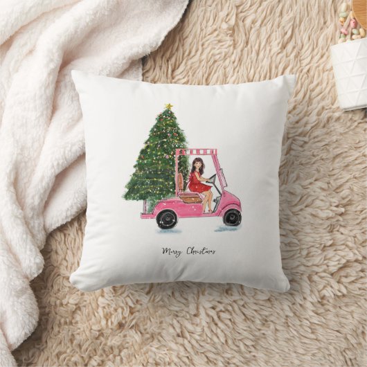 Christmas illustration  クッション (ブランケット)