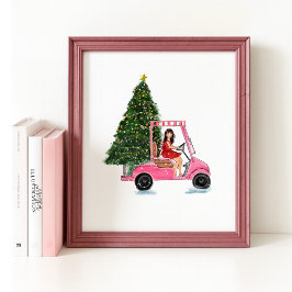 Christmas illustration  ポスター