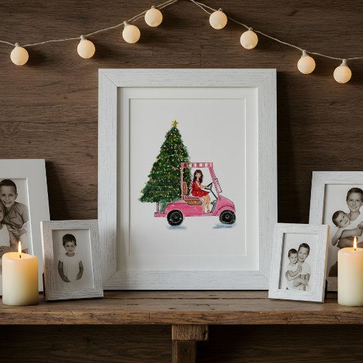 Christmas illustration  ポスター