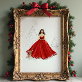 Christmas Illustration ポスター