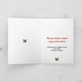 Christmas Illustrations Holiday カード (内部)