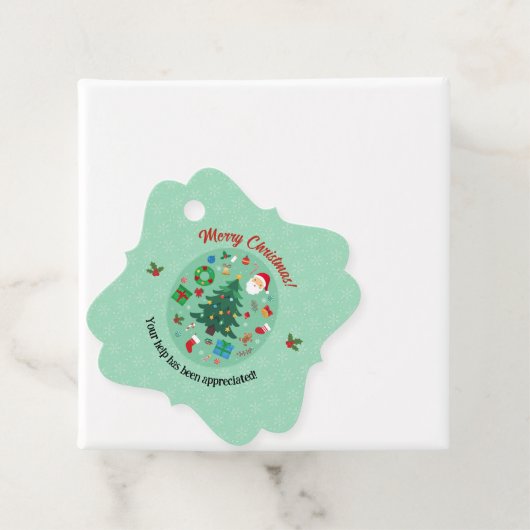 Christmas Illustrations Holiday Party フェイバータグ (インサイチュ)