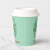 Christmas Illustrations Holiday Party 紙コップ (右)