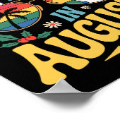 Christmas In August Summer Lover Men Women Kids Ch ポスター (角)