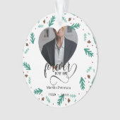 Christmas in Heaven Memorial Ornament – Personaliz オーナメント (正面)