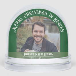 Christmas In Heaven Memorial Snow Globe