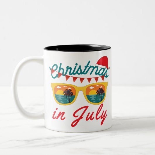 Christmas In July ツートーンマグカップ (左)
