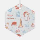 Christmas in July Ornament ガラスオーナメント (正面)