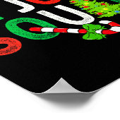 Christmas In July Squad Funny Xmas Men Women Kids ポスター (角)