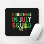 Christmas In July Squad Funny Xmas Men Women Kids  マウスパッド (マウス)