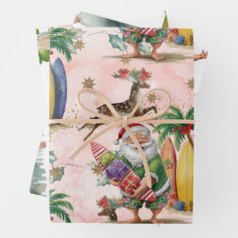 Christmas in July with SANTA CLAUS   ラッピングペーパーシート