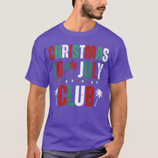 Christmas in July Xmas Christmas in July Club vint Tシャツ