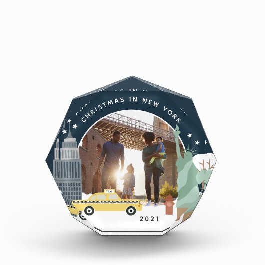 Christmas in New York Keepsake フォトブロック (正面)