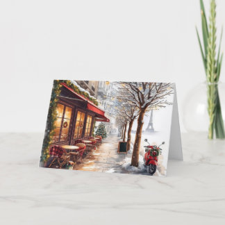 Christmas In Paris Card カード